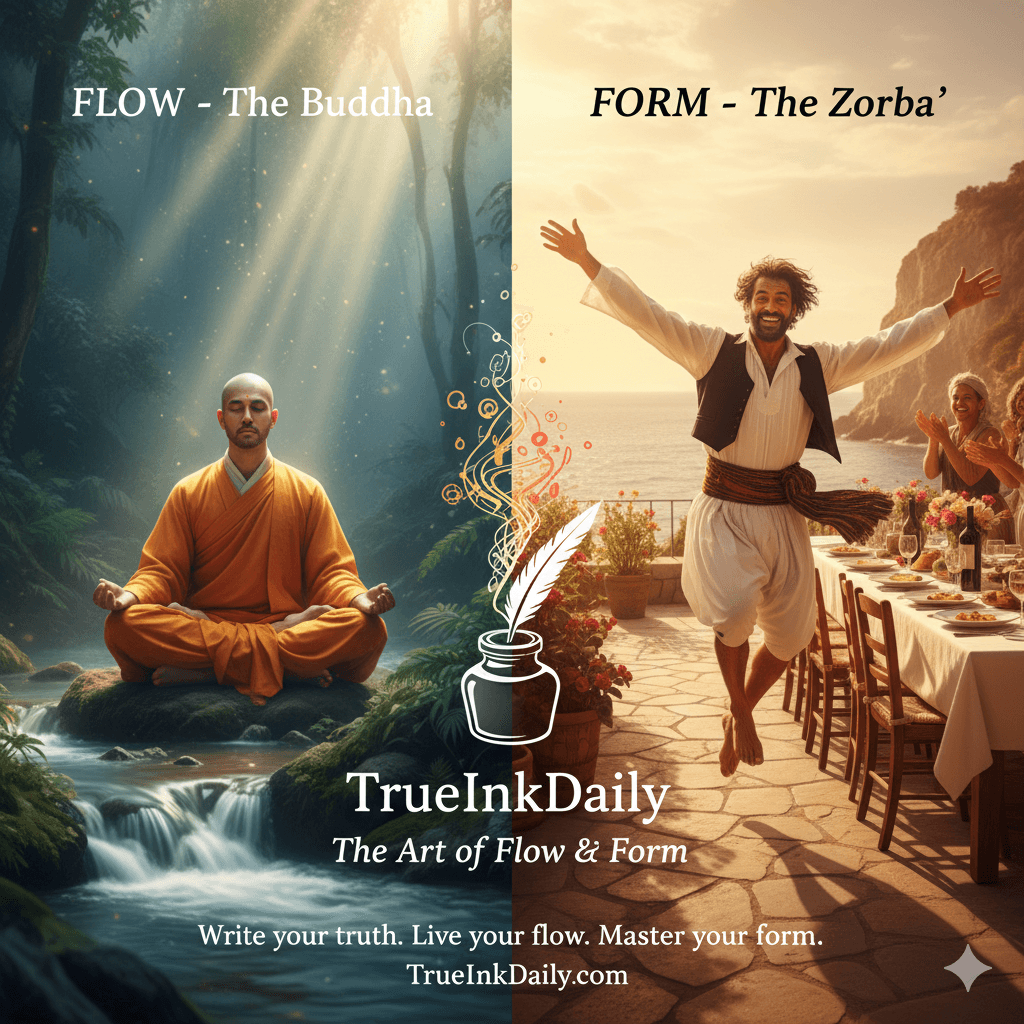 ගලායාමේ සහ ස්වරූපයේ කලාව (The Art of Flow & Form)