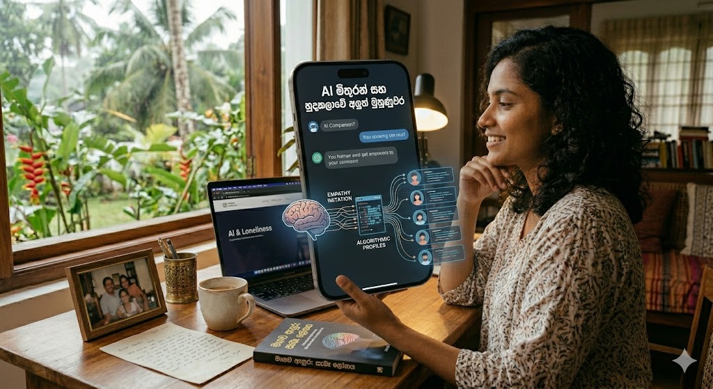 AI මිතුරන් සහ හුදකලාවේ අලුත් මුහුණුවර