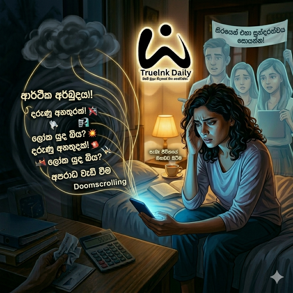 Doomscrolling හෙවත් අමිහිරි පුවත් අතර අතරමං වීමේ ඩිජිටල් වසංගතය